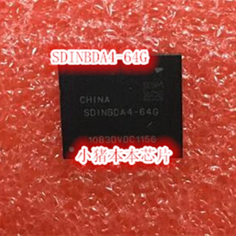 

SDINBDA4-64G eMMC BGA153 64GB Phone Nand Flash Memory IC Storage Chip Soldered Ball Pins