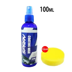 Ultimate Car Interior Restorer - High-Gloss Plastic & Leather Polish and Repair Solution, Auto Detailing Shine Enhancer, 100ml (100ML)