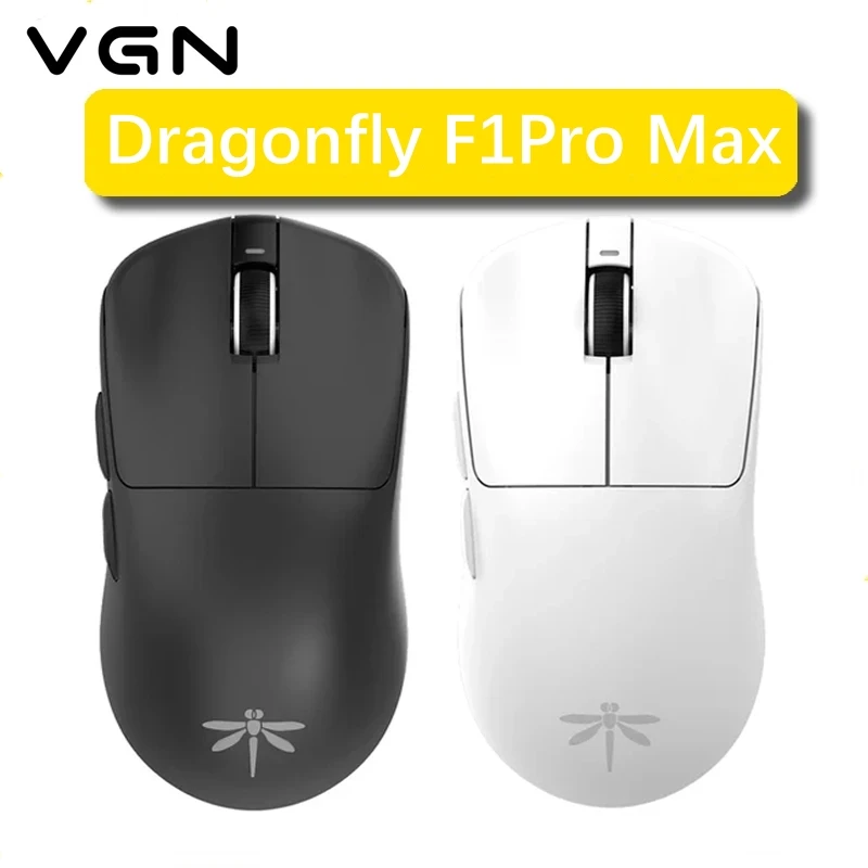 Vgn F1pro Max беспроводная мышь «лапа» 3395, перезаряжаемая игровая мышь с двумя режимами Type-c, легкая игровая мышь Fps для ПК, аксессуары для геймеров из Китая