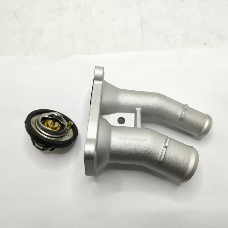 Thermostat housing cover thermostat housing coolant flange for Ford C-Max Focus Fusion Mondeo Fiesta 1707050 2S6G-9K478-BD 2S6G-9K478-BC