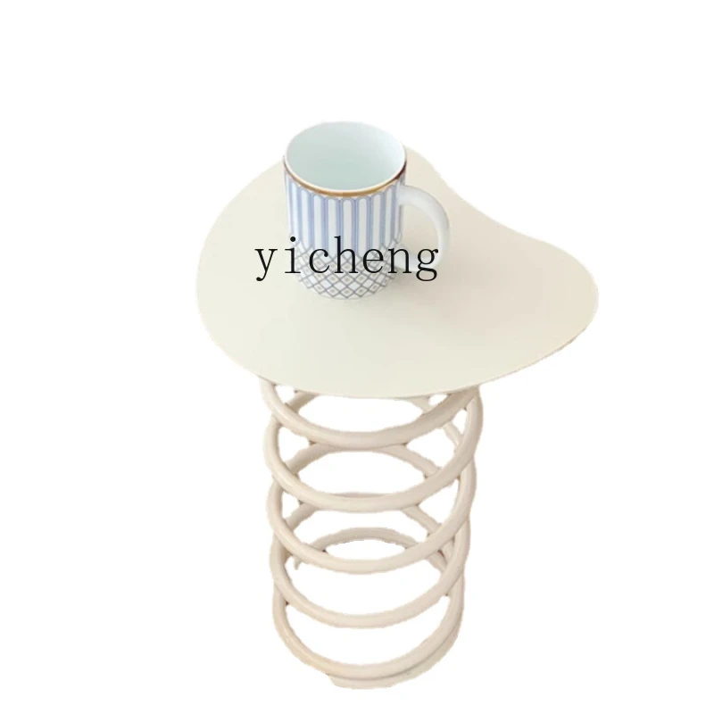 

Zc Macaron Color Spring Side Small Apartment Cream Dressing Stool Shoe Changing Stool Tea Table