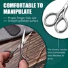 1Pcs Stainless Steel Small Makeup Grooming Scissors Eyebrows For Manicure Nail Cuticle Beard And Mustache Trimmer Nose Hair Tool 3