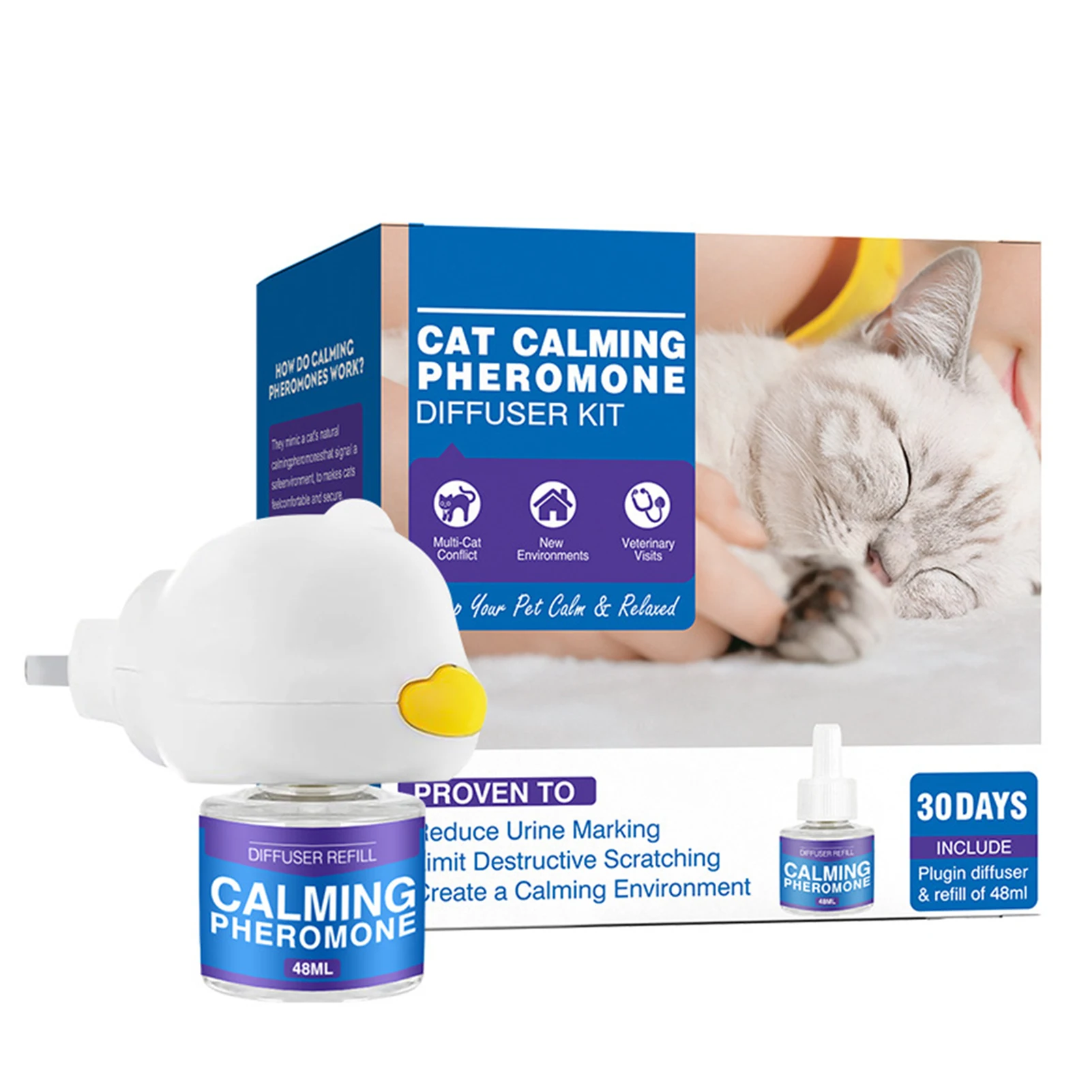PAW'S CARE PET PHEROMONES CALMING DIFFUSER