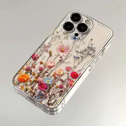 Floral Soft TPU Phone Case Cover for Realme5 Pro (S15089)