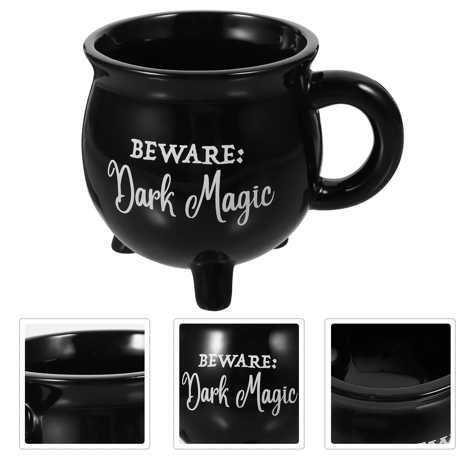 

Witches Brew Cauldron Mug Ceramic Cauldron Coffee Mug Halloween Water Drinking Cups Naughty Mug 500Ml Halloween Tea Cup