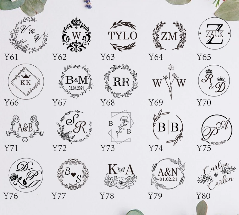 Wax Seal Stamp Custom with Logo design Different Sizes