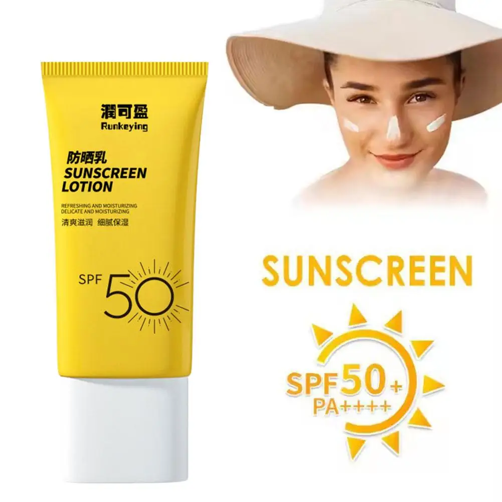 Body Screen Whitening Cream Block Cream Face Spf Care 50 Moisturizing Skin Anti-aging Oil-control Protecti U2e4