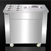 Full Stainless Steel Fried Ice Cream Roll Machine Ice Pan Fry Flat Cream Maker Yoghourt Fried Ice Cream Machine 1pc 4