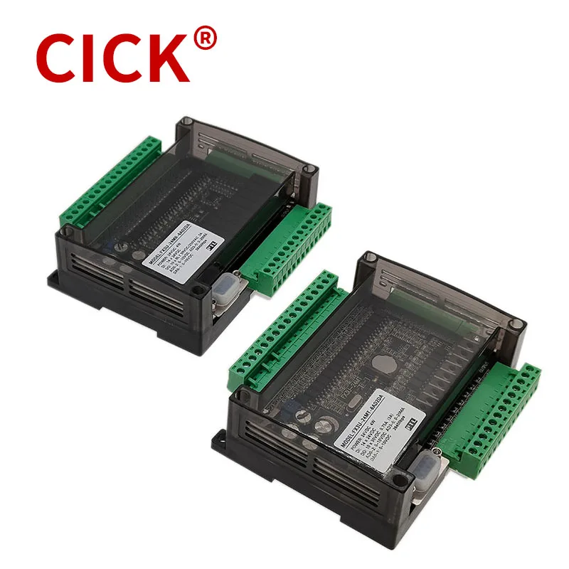Plc Controlador Lógico Programável Fx3u 24mr 24mt 14 Entrada 10 Saída do Relé com Rs232 Rs485 38400bps 6ad 2da
