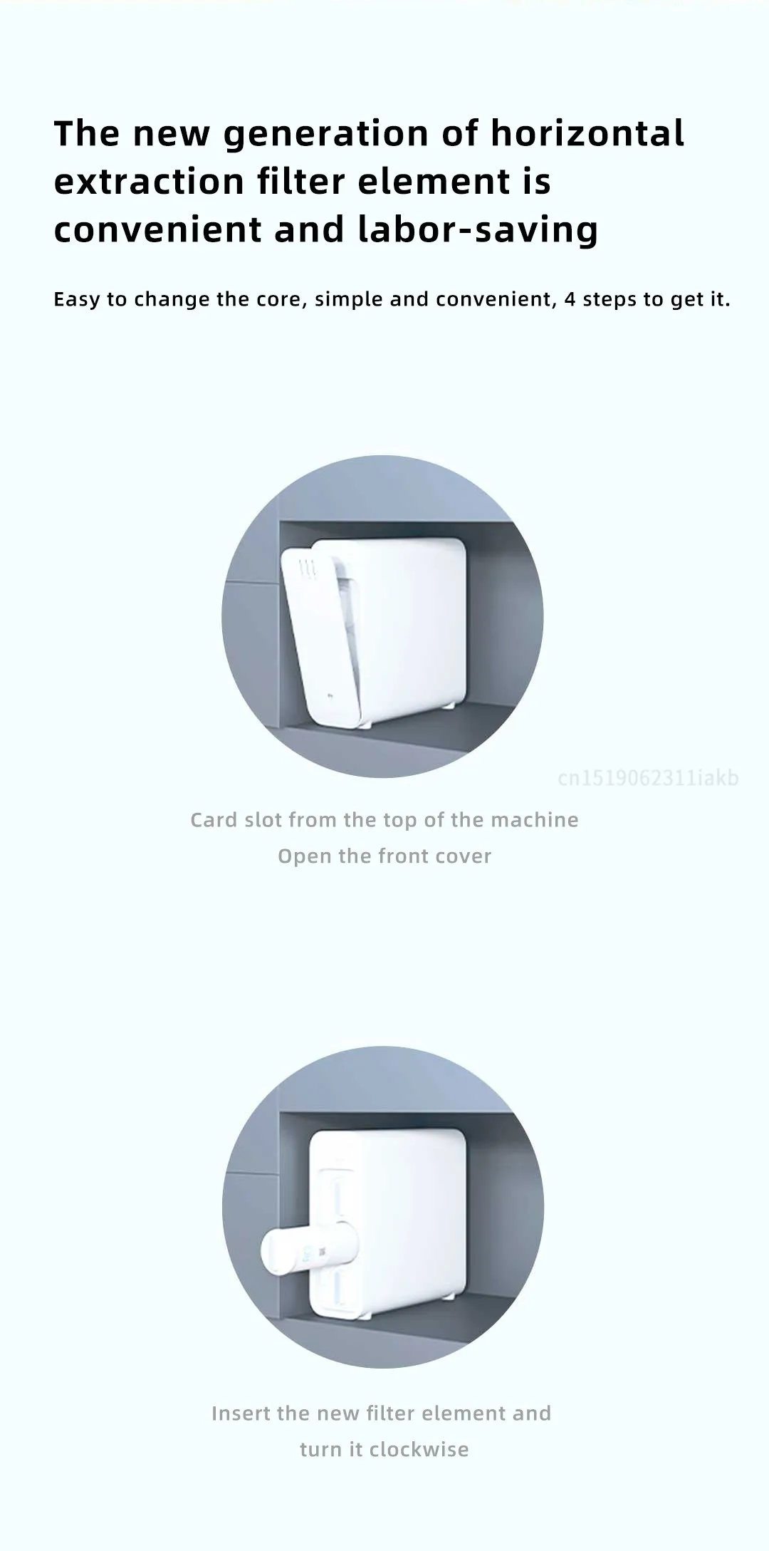 Filtro Composto, PPC4, 200G, Elemento RO1, 800G, RO2, Filtração de Nível 8