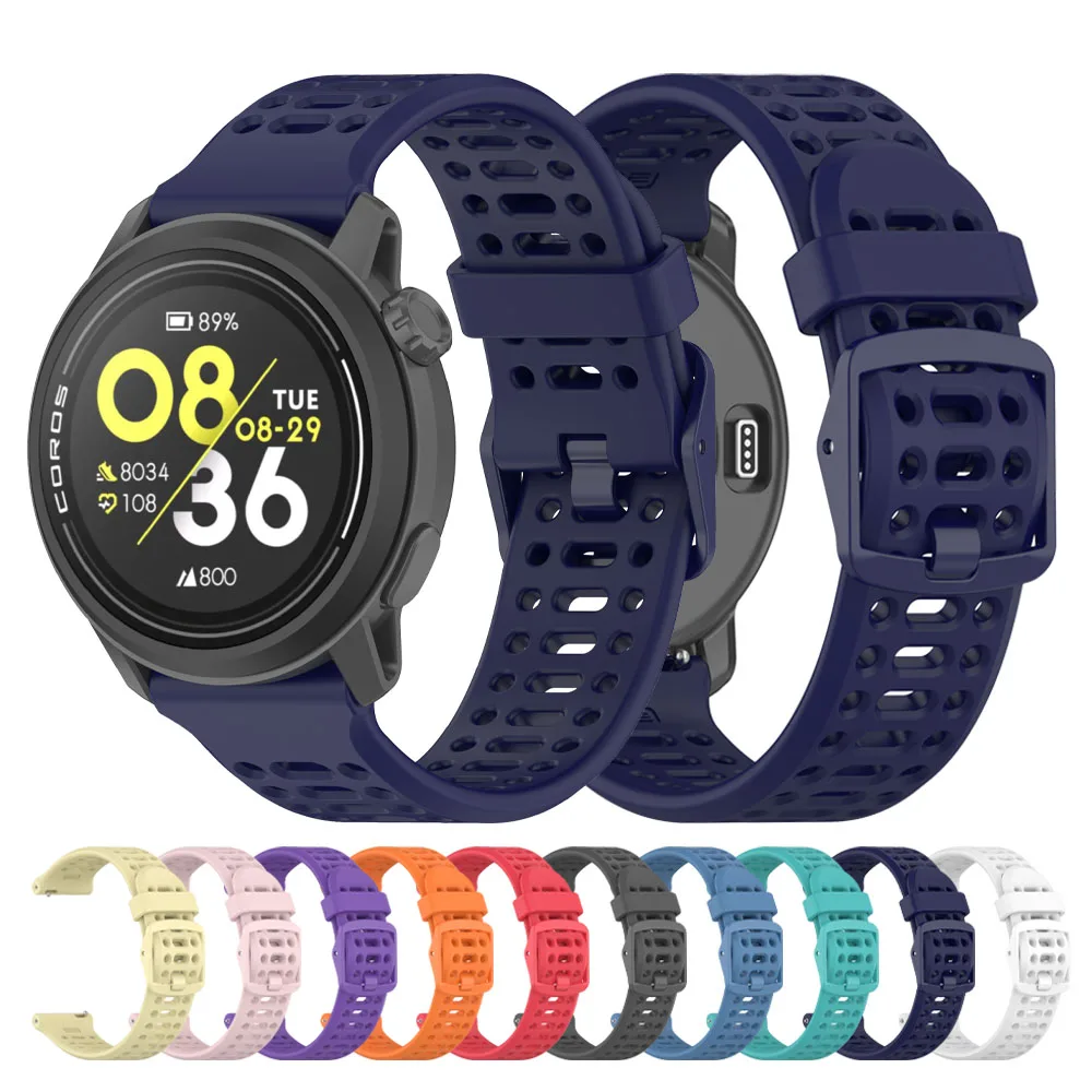 GIOPUEY 22mm Cinturini Compatibile con COROS Pace PRO/Pace 3/Apex PRO/2