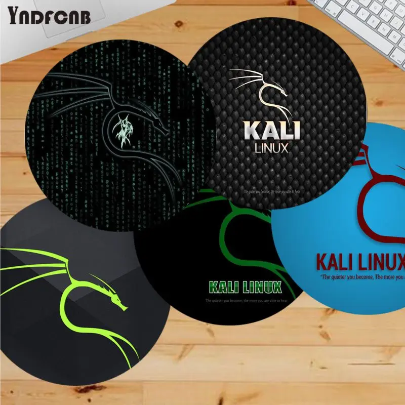 Vintage Cool Kali Linux Rubber Pc Computer Gaming Mousepad Gaming Tappetino Per Mouse Per Pc Laptop Notebook