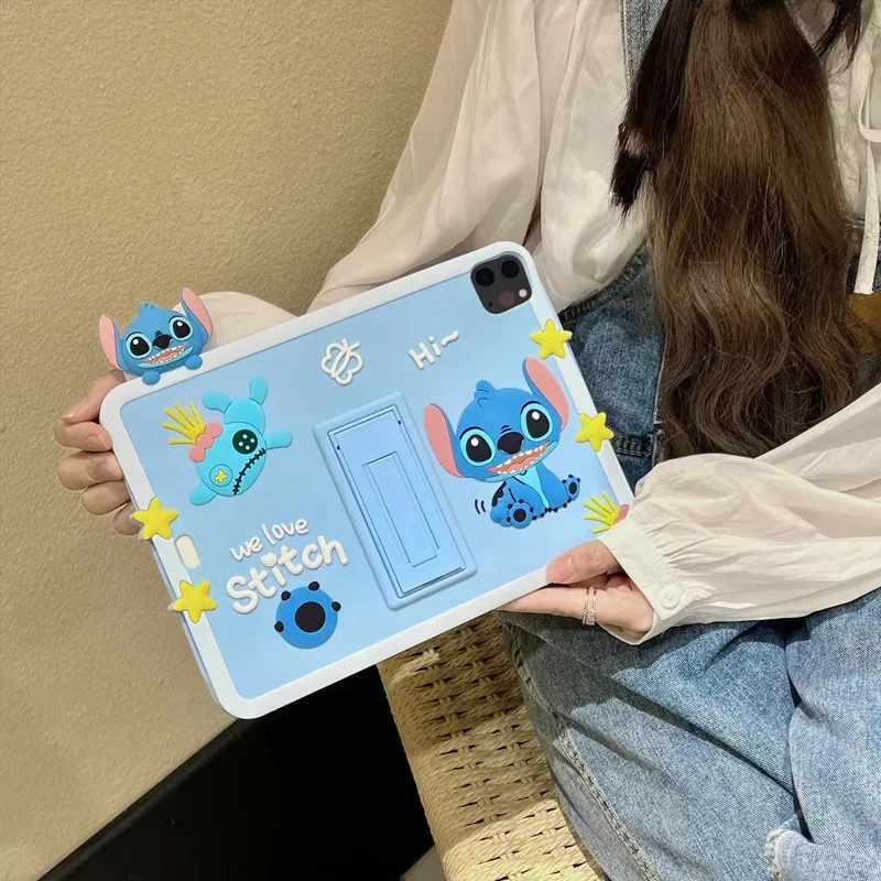 漫画ディズニーステッチケース iPad ミニ 6 5 4 7/8/9th 10.2