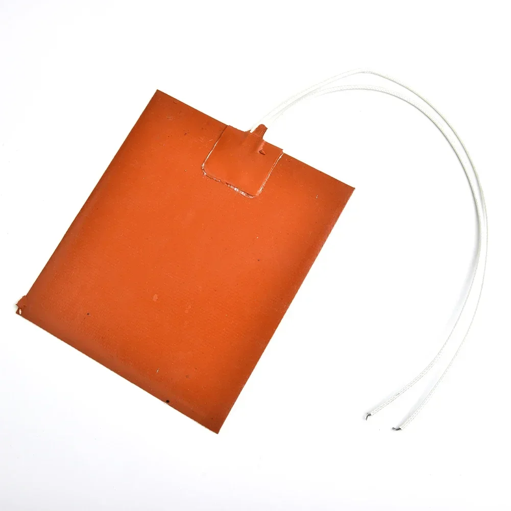 12V 12W Silicone Heater Pad For Printer Heated Bed Heating Mat 100*120mm Temperature Controller Incubator Mat Tools