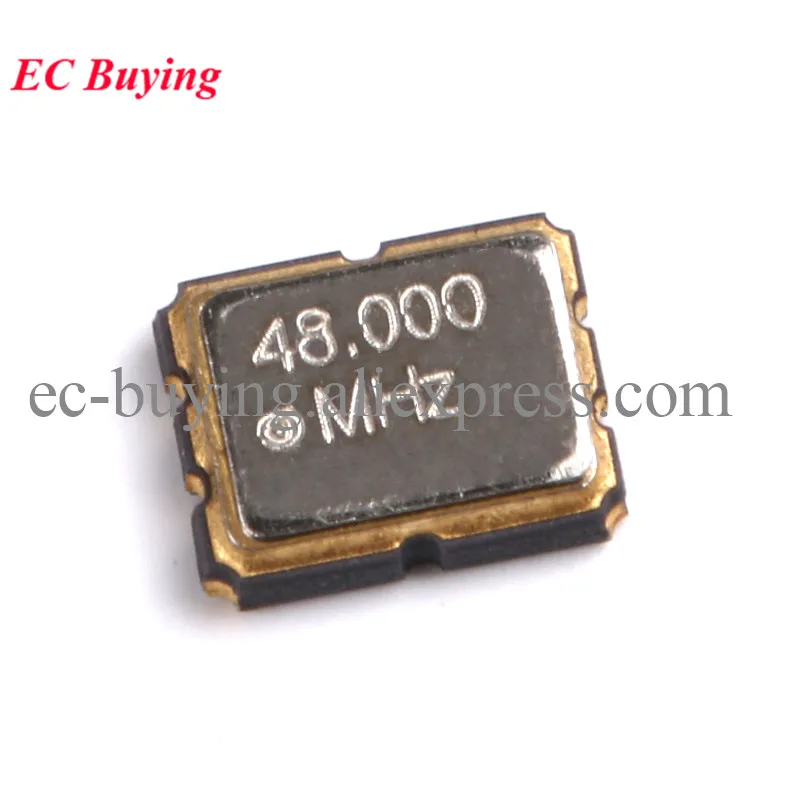 5 Stück 3225 SMD Aktiver Quarzoszillator 2 MHz 4 MHz 8 MHz 10 MHz 12 MHz 16 MHz 20 MHz 24 MHz 25 MHz 27 MHz 32,768 kHz 40 MHz – Detail 3