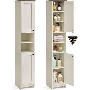 67" Slim Storage Cabinet 1