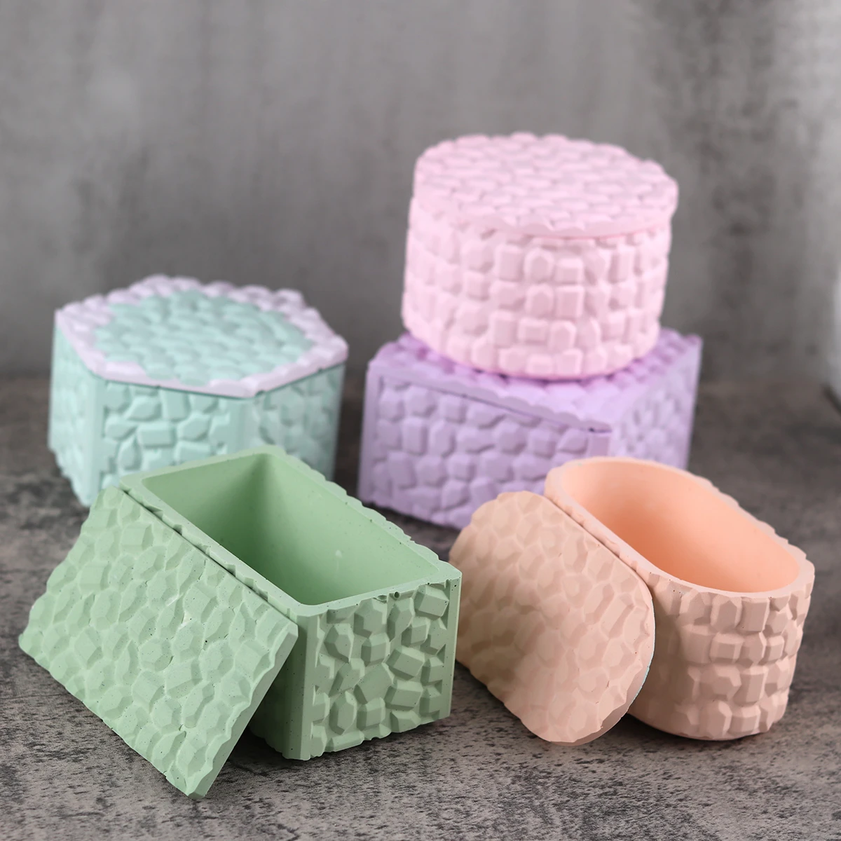 Silicone Molds Concrete Planters Silicone Flower Pot Making Supplies
