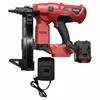 Li-ion Power cordless nailer  automatic  gun plastic strip nail gun for concrete and steel  MAKITA Battery suitable Red Color 1