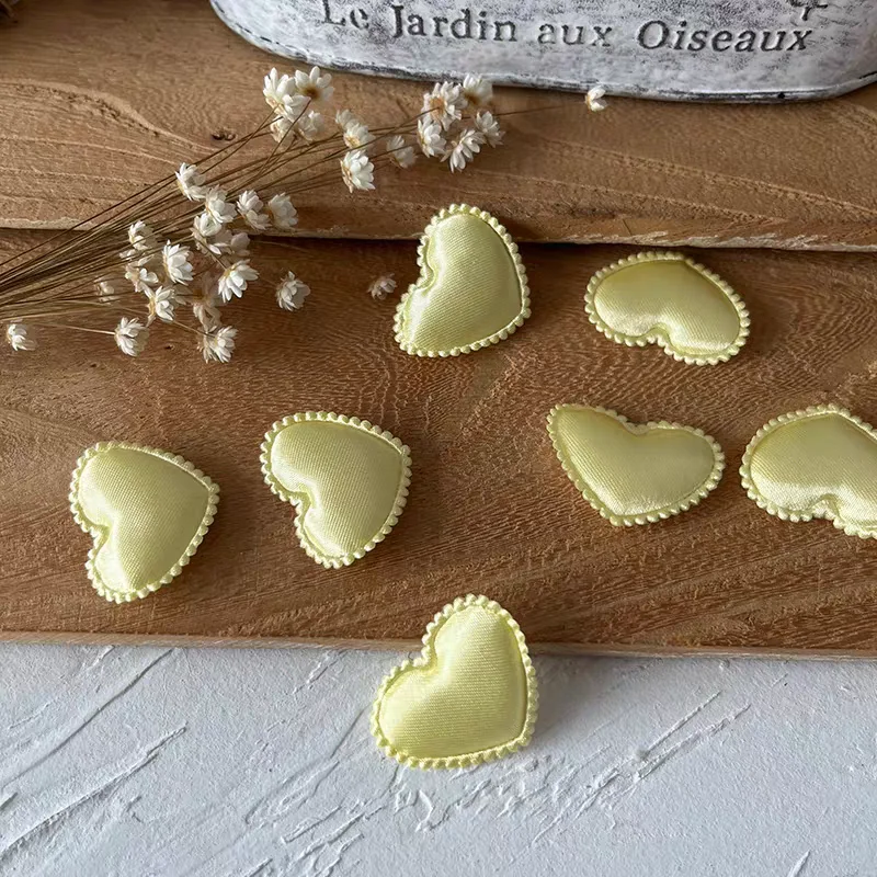 수제 DIY 재료 천 스티커 플러시 귀 천 스티커 천 스티커 사랑의 리본 장식 재료 천 스티커
