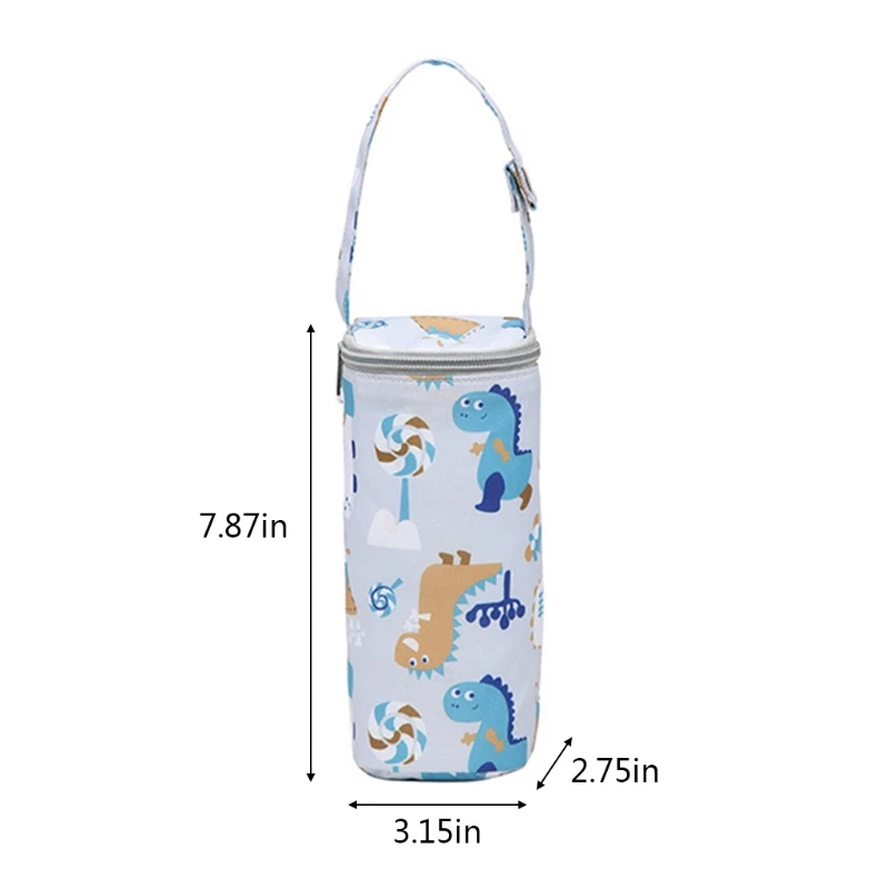 Milk Bottle Water Warmer Insulated Bag Baby Nursing Bottle Bag Heat Freshness Preserved Feeding Tote for Car