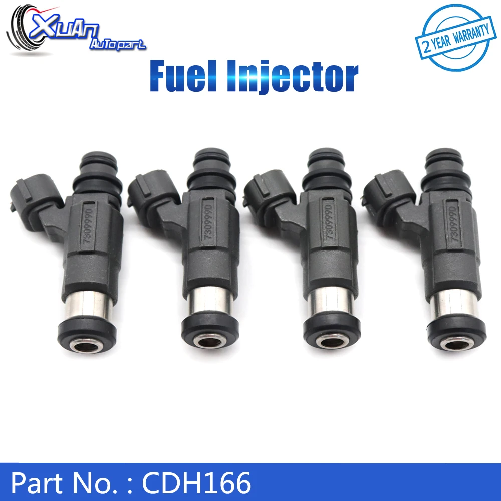 

XUAN 4 шт. новые Топливные форсунки CDH166 для Mitsubishi Mirage 1,5 л для Chevrolet Tracker Suzuki Vitara 1,6 л 97-02 MD31979