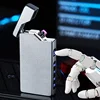 Dual Arc Windproof USB Cigarette Lighter with Plasma Pulse Type-C Rechargeable Lighter Men Gift Cigarette Accessories XH216 3