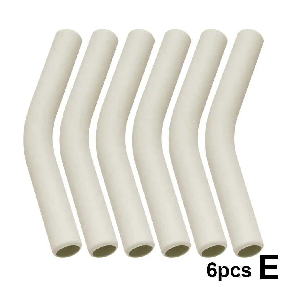 HINZIC 12 punte riutilizzabili in silicone per cannucce, larghe 1,6 cm (diametro esterno 8 mm), in gomma per uso alimentare, colore verde, flessibili, punte di ricambio per cannucce in acciaio