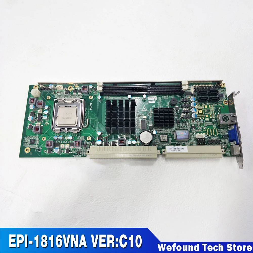 C00 Ipc-810E Con Scheda Madre Di Controllo Industriale Cpu Epi-1816Vna Ver:C10