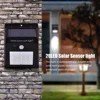 Hot Sale 30 100 LED Solar Light Wireless Motion Sensor Waterproof Solar Wall Lamp Outdoor Garden Decoration Spotlights 2