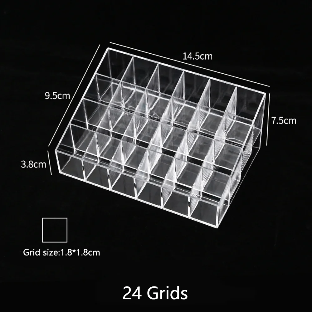 صندوق تخزين أحمر الشفاه لسطح المكتب صندوق ملمع الش...