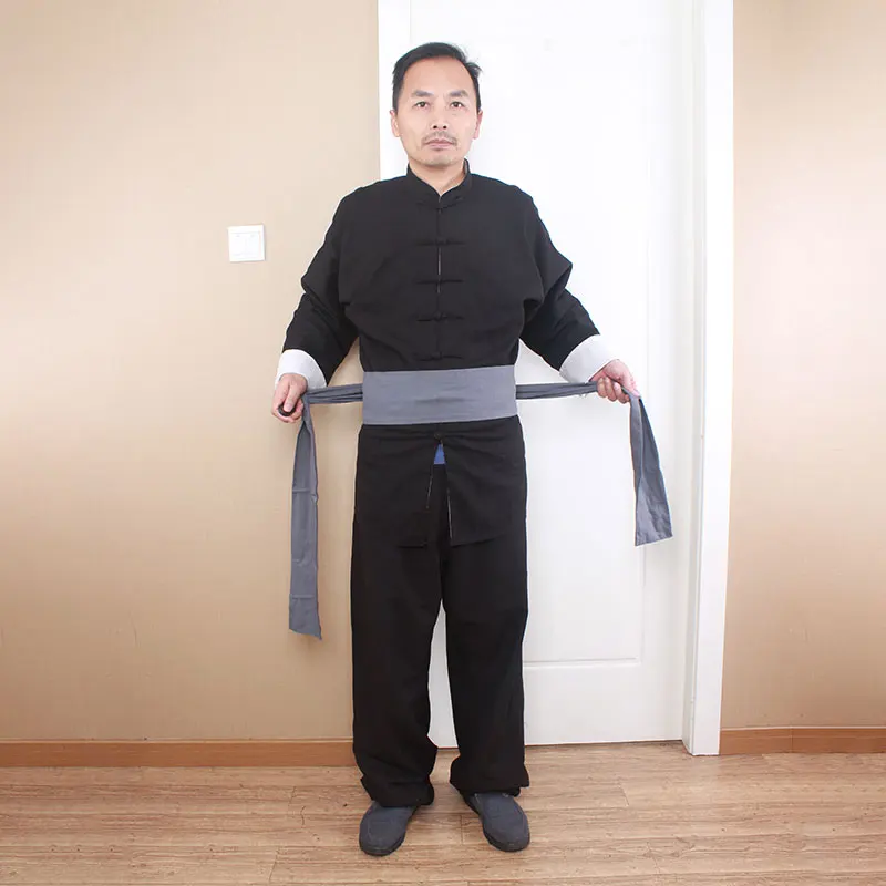 Cotton Linen Tai Chi Martial Art Clothing Belt Practice Kung Fu 2.5 Meters Long