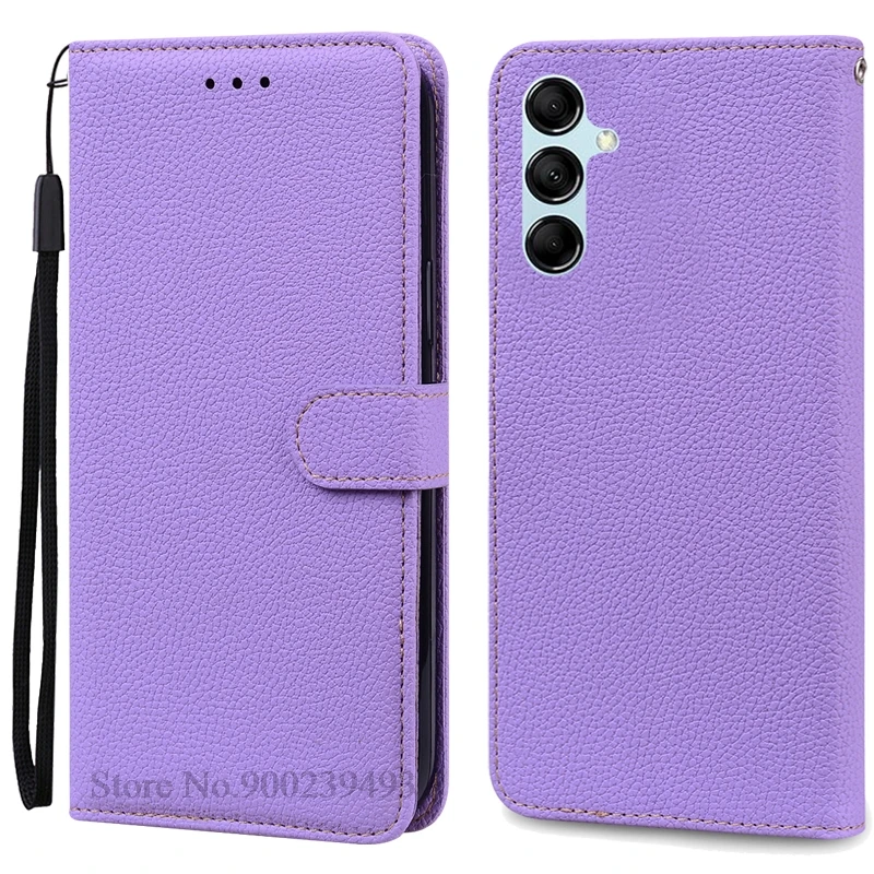 Leather Wallet Flip Phone Case - Premium Cover for Samsung Galaxy M55 5G