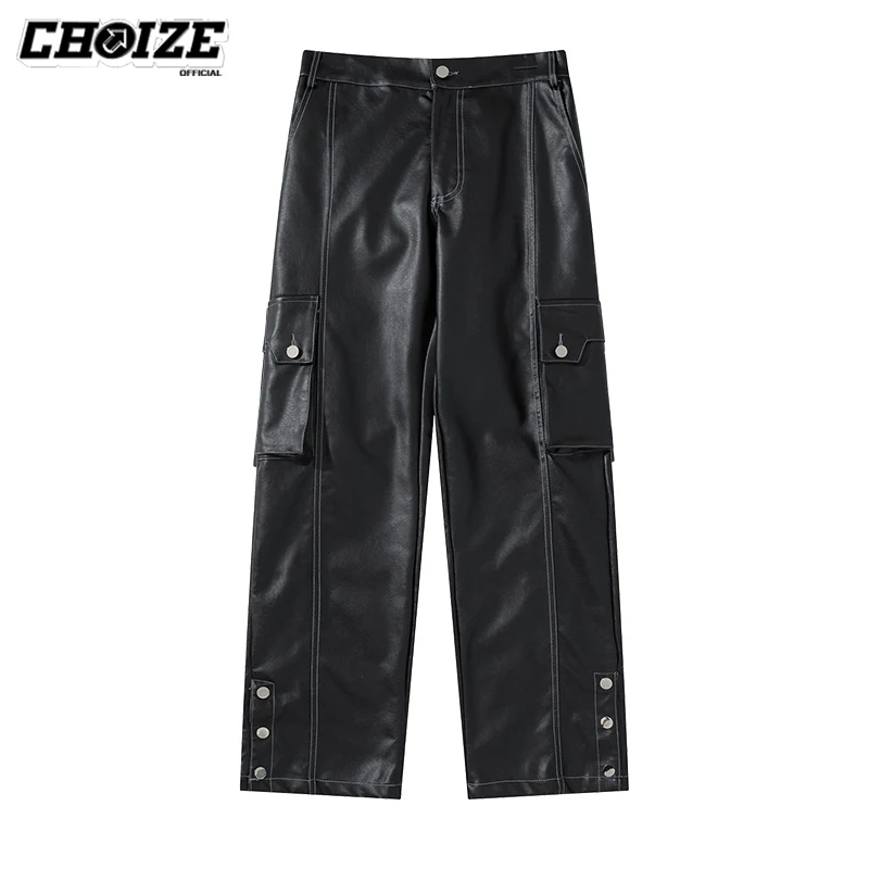 Choize Fashion Black Pu Faux Leather 