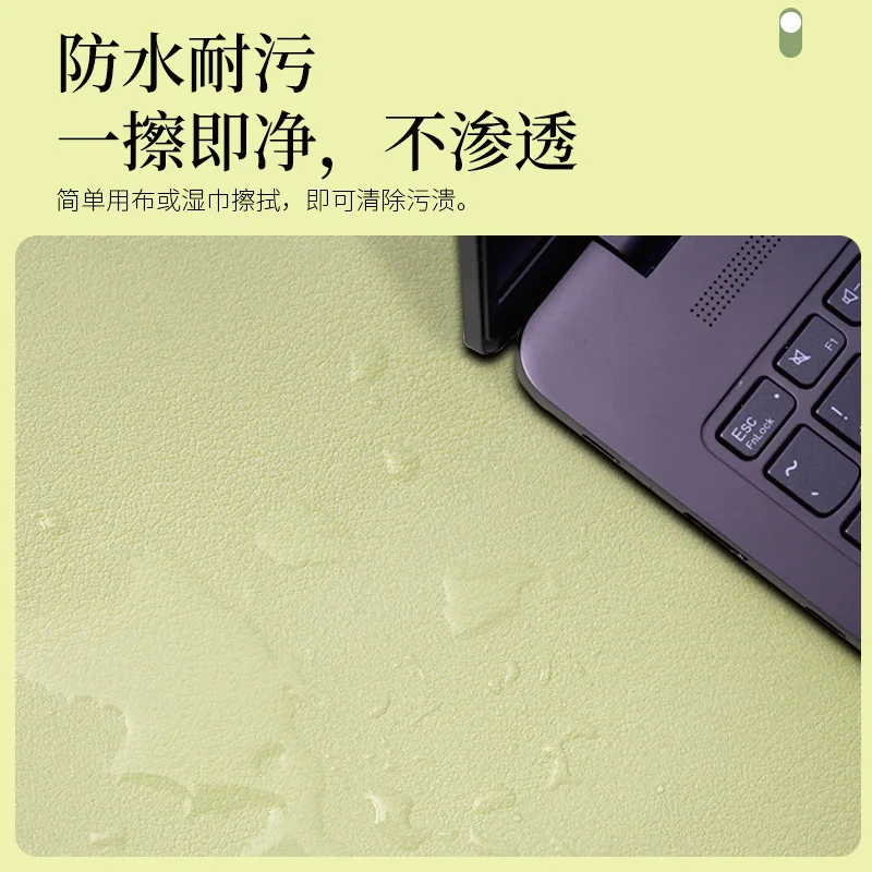Leather Table Cloth Home Easy Clean Table Protector Waterproof Tea Coaster Large Desk Mat Anti-Slip Gamer Keyboard Mouse Mat
