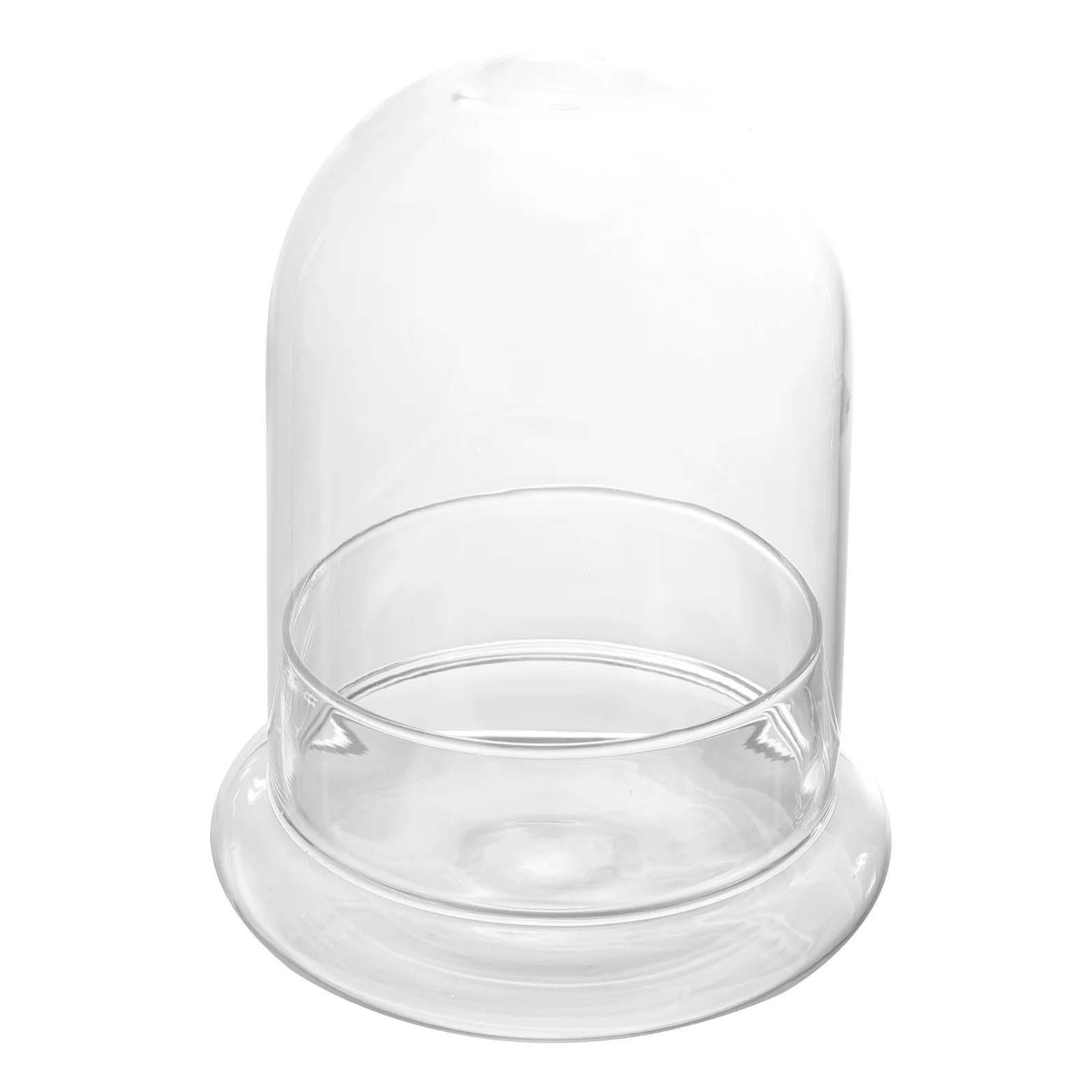 Dessert Artificial Dessert Faux Flower Pots Protector Cover Plastic Cloche Dessert Artificial Dessert Faux Flower Pots 4