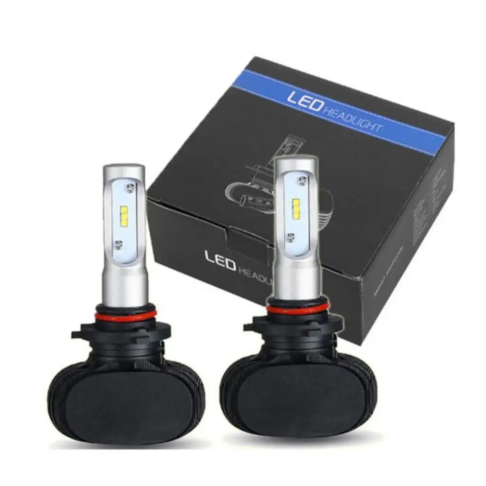 자동차 헤드라이트 S1 6000k-h1 H3 H11-hb3/9005-hb4/9006, 더 밝은 안전, 효율적인 자동차 액세서리, 자동 안개등, 자동차 운전 주행등