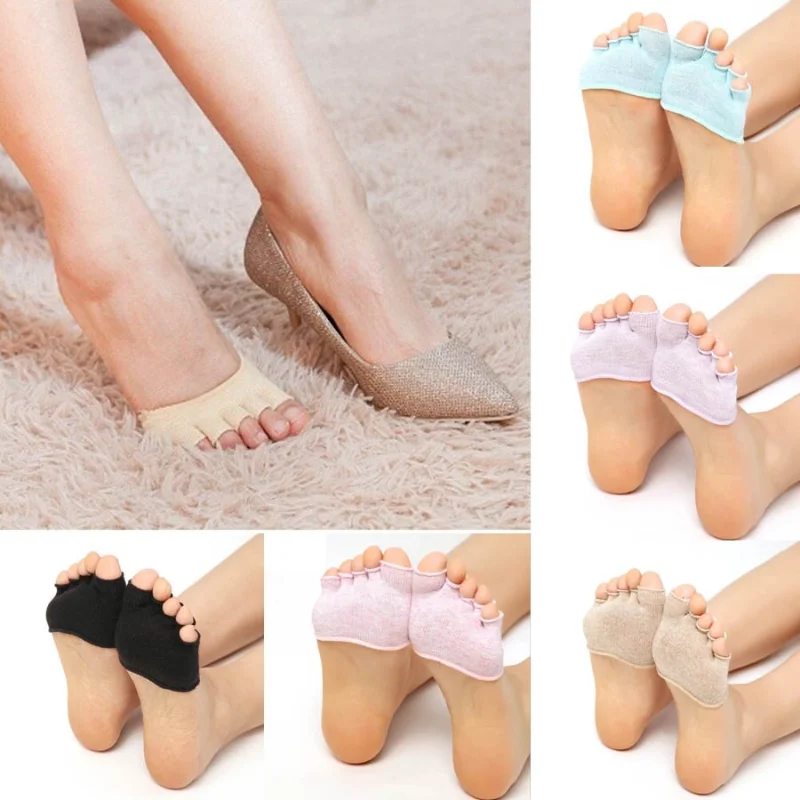 1pair Toe Socks