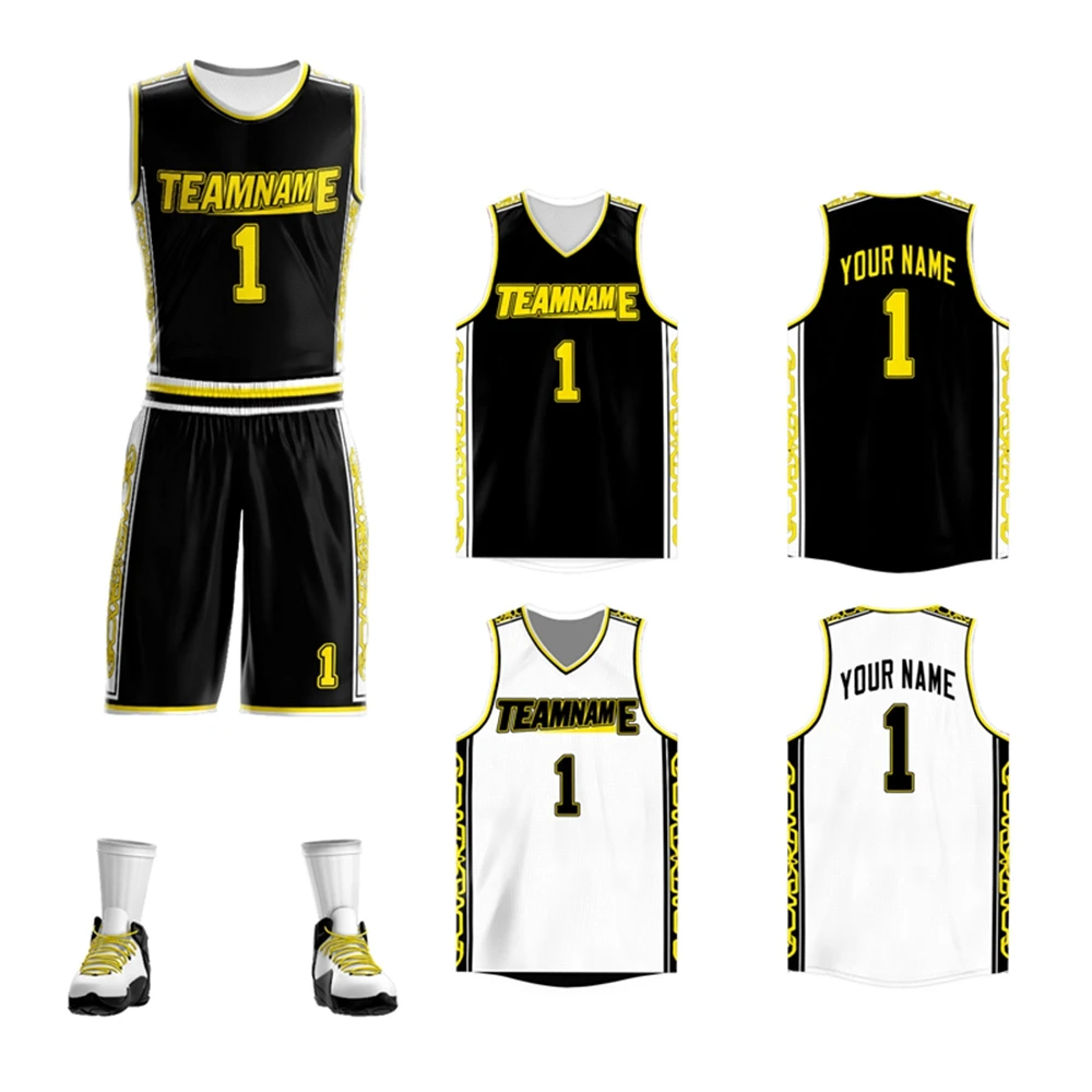 2023 Summer New Men's Youth Basketball Uniforms Sports Training Set Quick Drying Breathable Custom University Team Uniforms