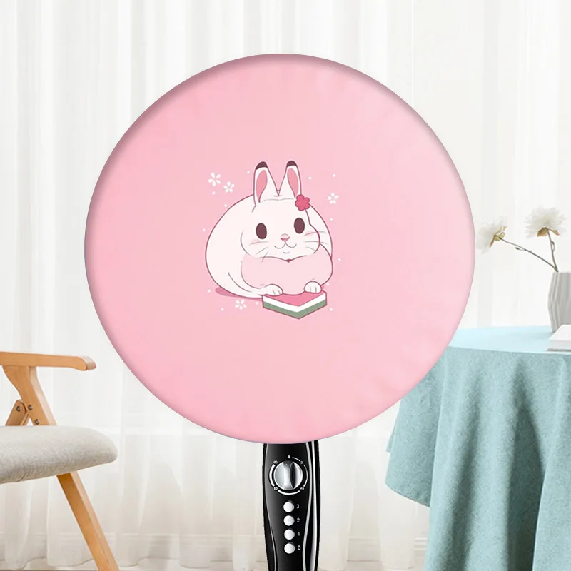 1 Pcs Electric Fan Cover Fan Accessories Anti-pollution Cute Home Storage Supplies Round Dustproof Covers Protective Cap