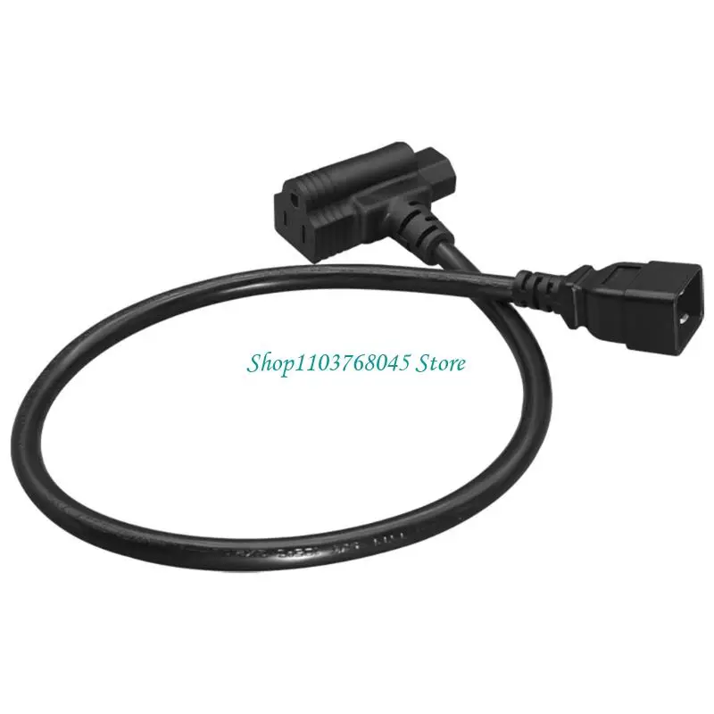 R53F 강력한 파워 스플리터 케이블 C20에서 C13 커넥터 및 5-15R 컴퓨터 장비 용 전력 분배 케이블