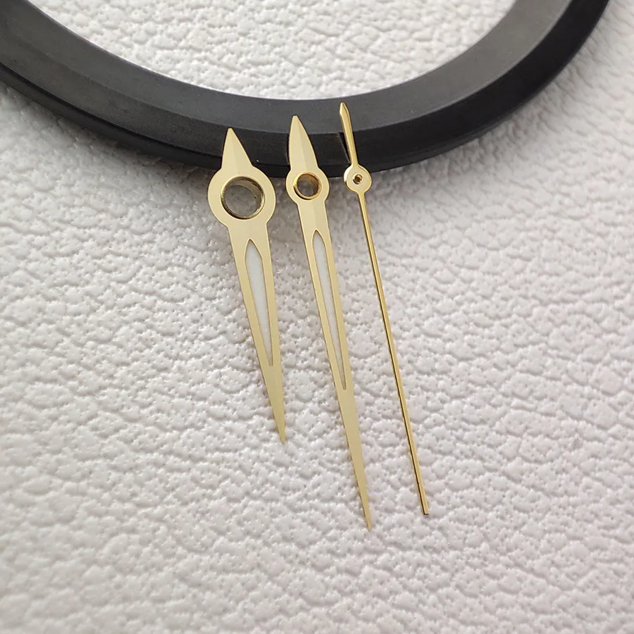 NH35 Green Luminous Hands Simplicity Golden Sword Shape Watch Accessories For NH34 NH36 NH38 Movement