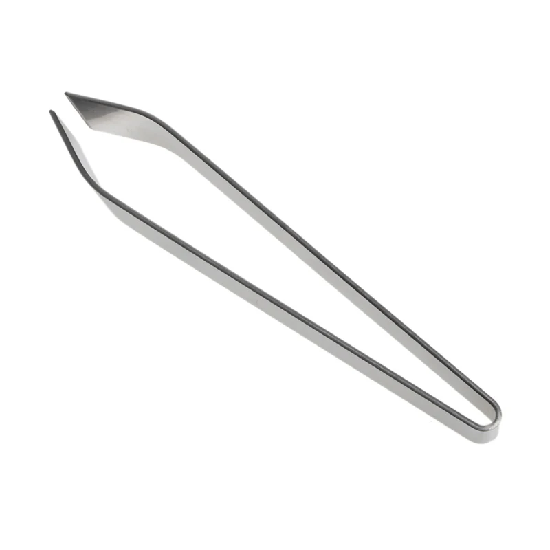 

Stainless Steel Fish Bone Vegetable Peeling Tweezer Remover Pincer Useful 12cm Dropship