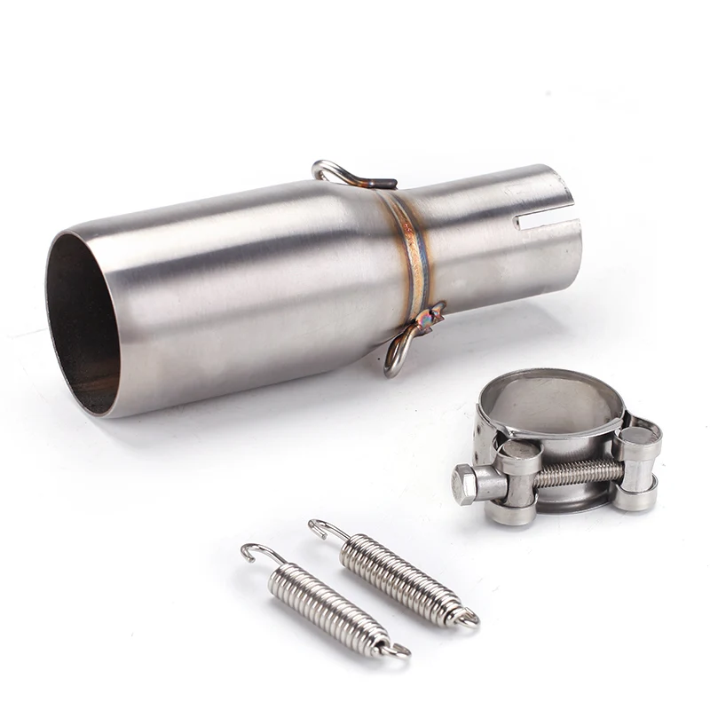 ZSDTRP For Piaggio MP3 300 Lt 2008-2016 MP3 250 Lt 2008-2013 MP3 300 250 Slip-On Motorcycle Exhaust Muffler Middle Link Pipe