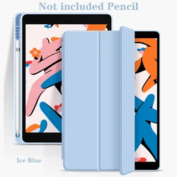 Premium Tablet Case with Pencil Holder - Fits Various Models for Mini 5 2019 (Ice Blue 1)