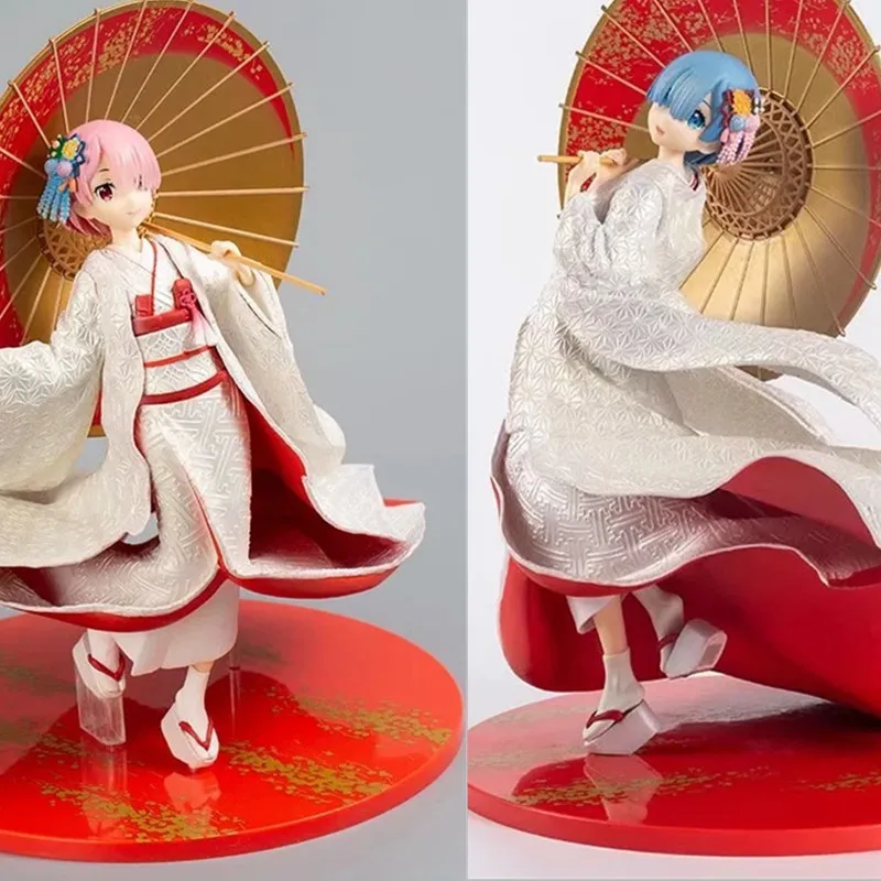 

Life In A Different World From Scratch Rem Fhost Marriage Ram White Without Scale Boxed Figure Collection Gifts Decorative