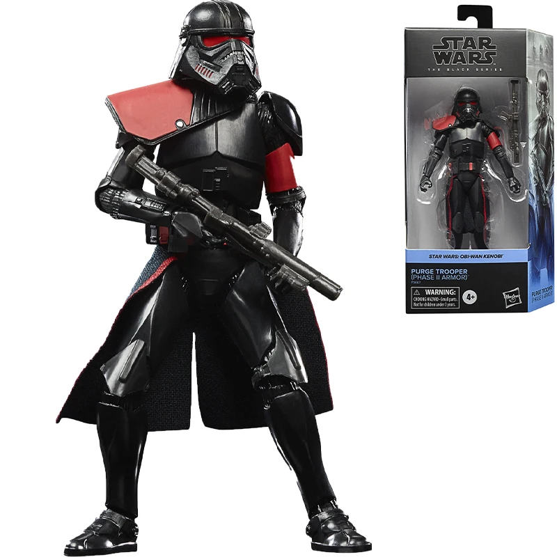 

Star Wars Hasbro The Black Series Purge Trooper (Phase Ii Armor) Star Wars: Obi-Wan Kenobi Action Figure 15 Cm New Original