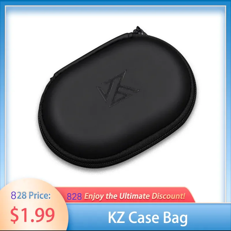 New KZ Case Bag High End In Ear Monitor Earphone Headphones Storage Case Bag Wired Headphone For ZS10 Pro ZSN ZSR ZSA EDX Pro new kz edx 1dd hifi in ear earphone monitor headphones in ear earbuds sport noise cancelling headset kz zsx zax zs10 pro zsn