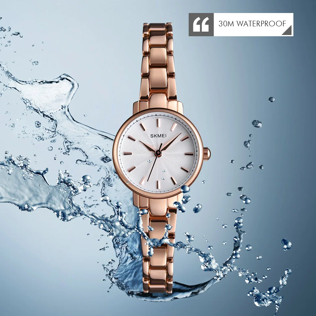 Montre Femme CERES - Acier Inoxydable Avec CZ - Cadran Blanc - Quartz - Neuf Avec étiquettes