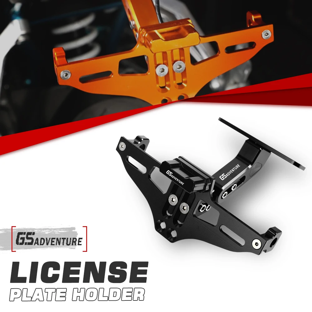 

For BMW R1250GSADVENTURE R 1250 GS ADVENTURE R1200GS ADVENTUREL C Fender Eliminator Adjustable License Plate Holder Bracket LED