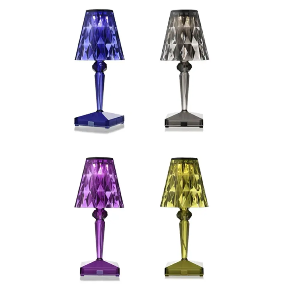 

Crystal Table Lamp Atmosphere Light Crystal Diamond Table Lamp USB Romantic LED Night Light Acrylic Decoration Light